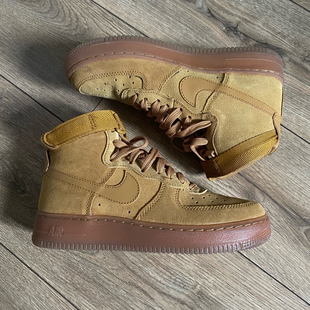 Nike Air Force 1 High LV8 3 GS Wheat